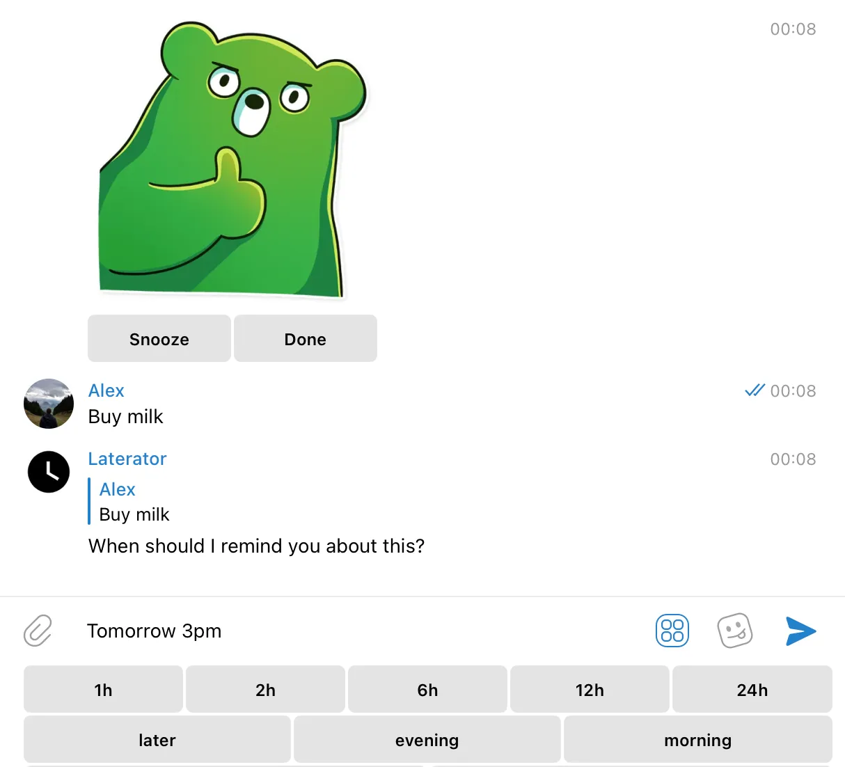 Laterator chat