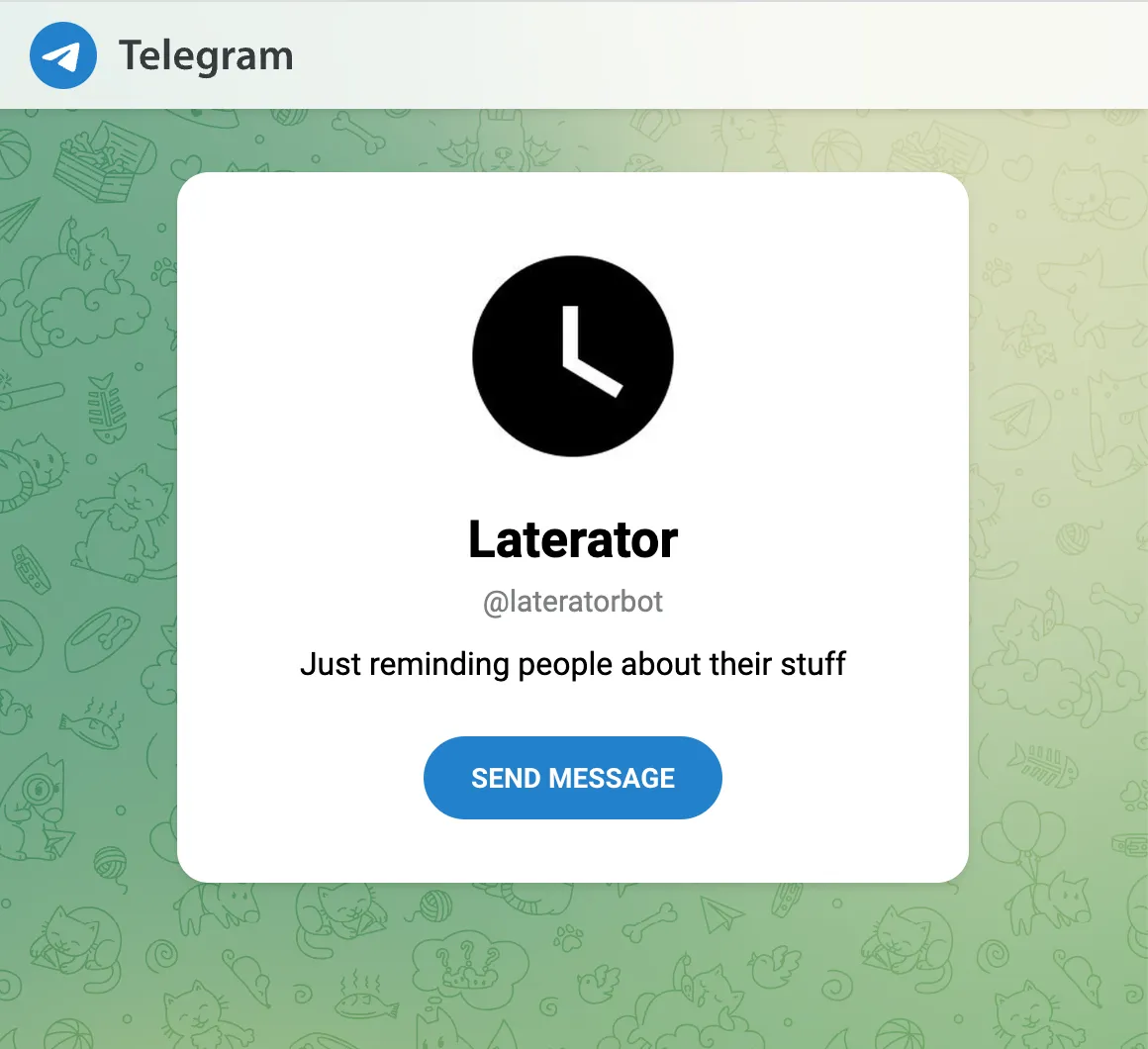 Laterator intro
